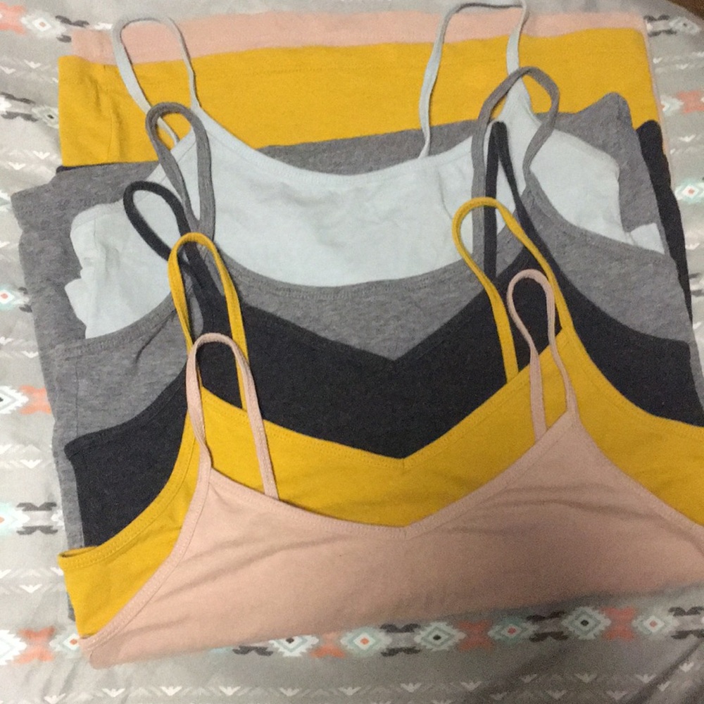 Tank tops (5 total)